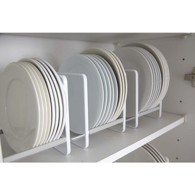 ディッシュラック プレート ｓ ホワイト お皿を立てて 食器棚の整理 省スペース お皿 収納 小皿 棚 Ya アクセサリーショップ Piena 通販 Yahoo ショッピング