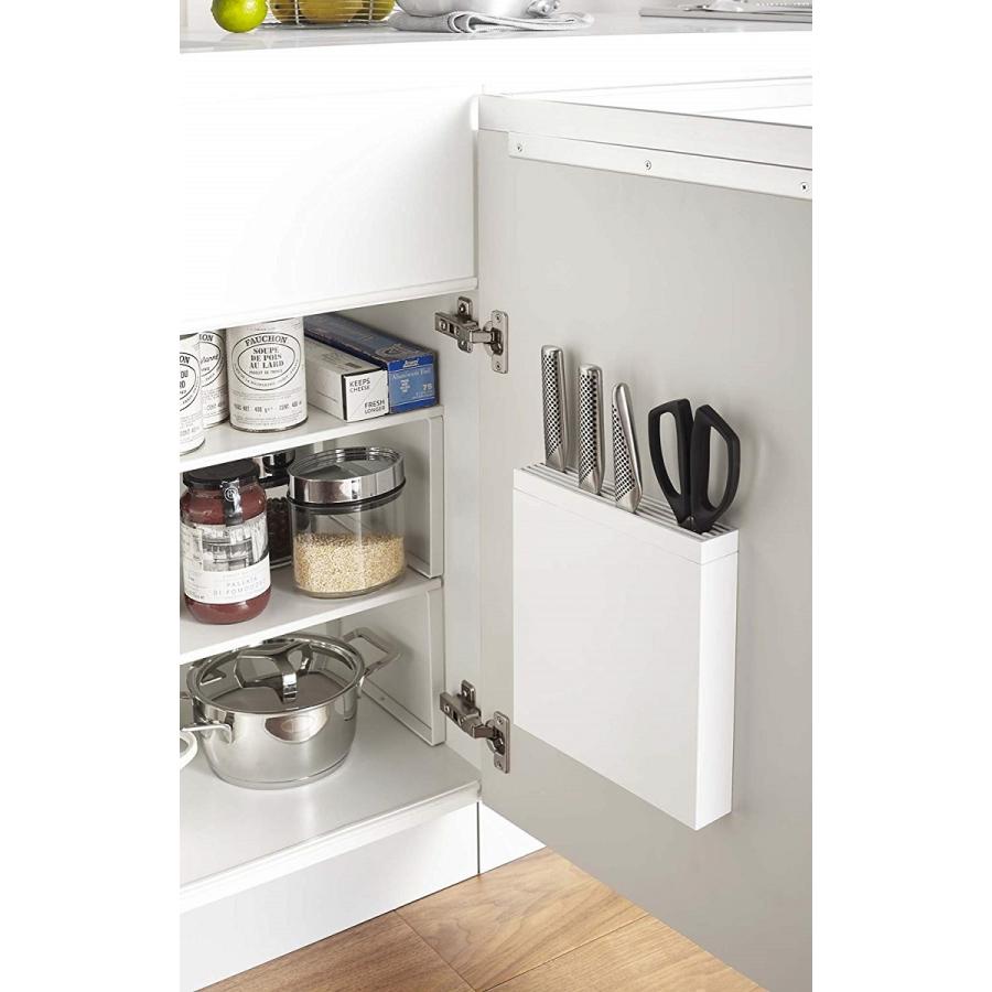 シンク下 包丁差し 洗いやすい着脱式カバー キッチンばさみ差し タワー ホワイト ブラック 収納 Ya アクセサリーショップ Piena 通販 Yahoo ショッピング