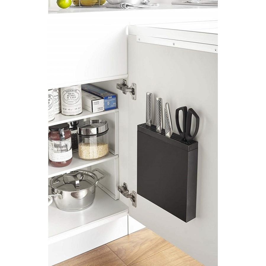 シンク下 包丁差し 洗いやすい着脱式カバー キッチンばさみ差し タワー ホワイト ブラック 収納 Ya アクセサリーショップ Piena 通販 Yahoo ショッピング