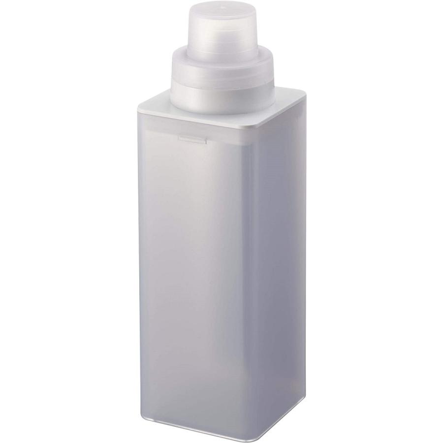 マグネット詰め替え用ランドリーボトル 洗濯洗剤容器 計量キャップ 脱衣所 柔軟剤 半透明 ホワイト 白 Ya アクセサリーショップ Piena 通販 Yahoo ショッピング