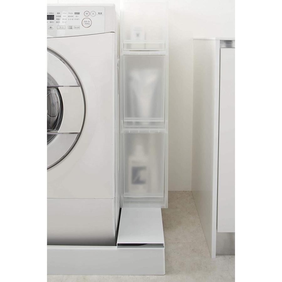 洗濯機防水パン上ラック 洗濯機横物置トレー 洗濯機横収納 ホコリをガード 両面仕様 洗濯機隙間 便利 ホワイト ブラック Ya アクセサリーショップ Piena 通販 Yahoo ショッピング