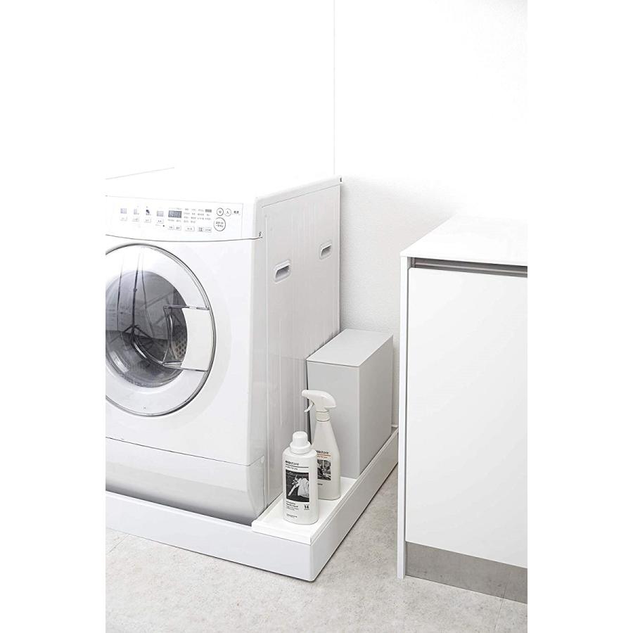 洗濯機防水パン上ラック 洗濯機横物置トレー 洗濯機横収納 ホコリをガード 両面仕様 洗濯機隙間 便利 ホワイト 白 Ya アクセサリーショップ Piena 通販 Yahoo ショッピング