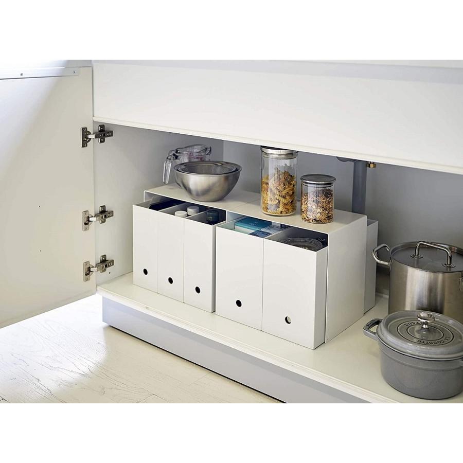 収納ボックス上ラック2個組 収納棚 整理整頓 シンク下 洗面台下 収納雑貨 キッチン雑貨 ホワイト ブラック シンプル 戸棚 Ya アクセサリーショップ Piena 通販 Yahoo ショッピング