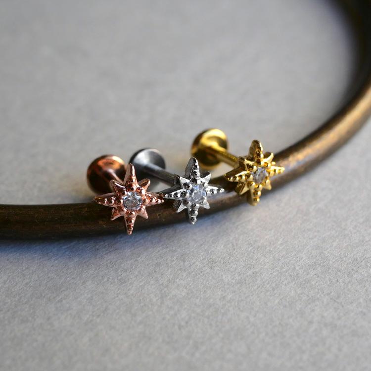 ボディピアス プチシャインインターナルラブレット 16G ボディーピアス