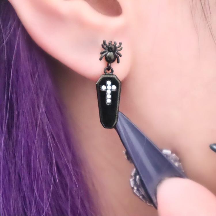 あんりゴンオリジナルブランド Anmure スパイダーピアス 片耳用 バーベル 16G : ピアッシングナナ ボディピアス つけっぱなし ...