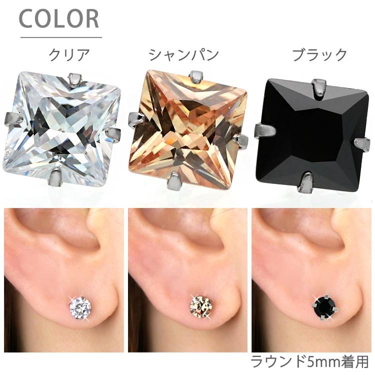 ボディピアス 18G 16G 14G バーベル ステンレス WキャッチCZピアス