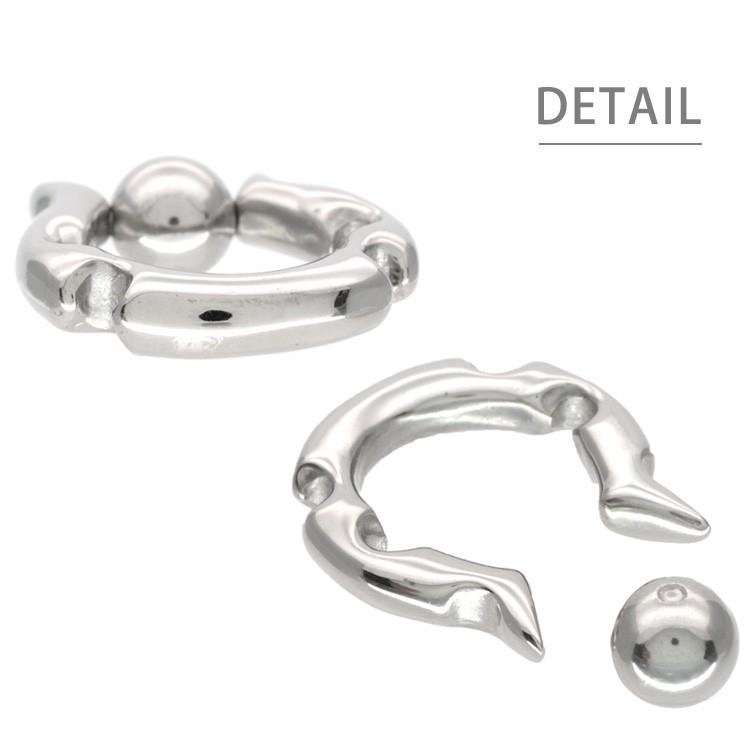 ボディピアス body pierce 8G フェニックスビーズリング