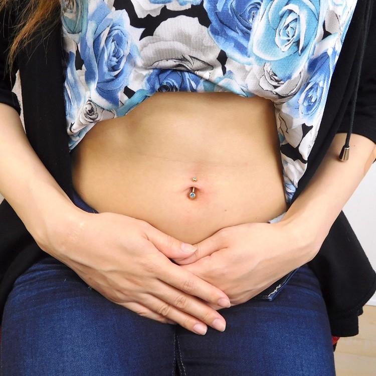 ボディピアス へそピアス ゴールドダブルジュエリーネイブル 14g ボディーピアス ヘソピアス Gdpn04 ピアス専門店ピアッシングナナ 通販 Yahoo ショッピング