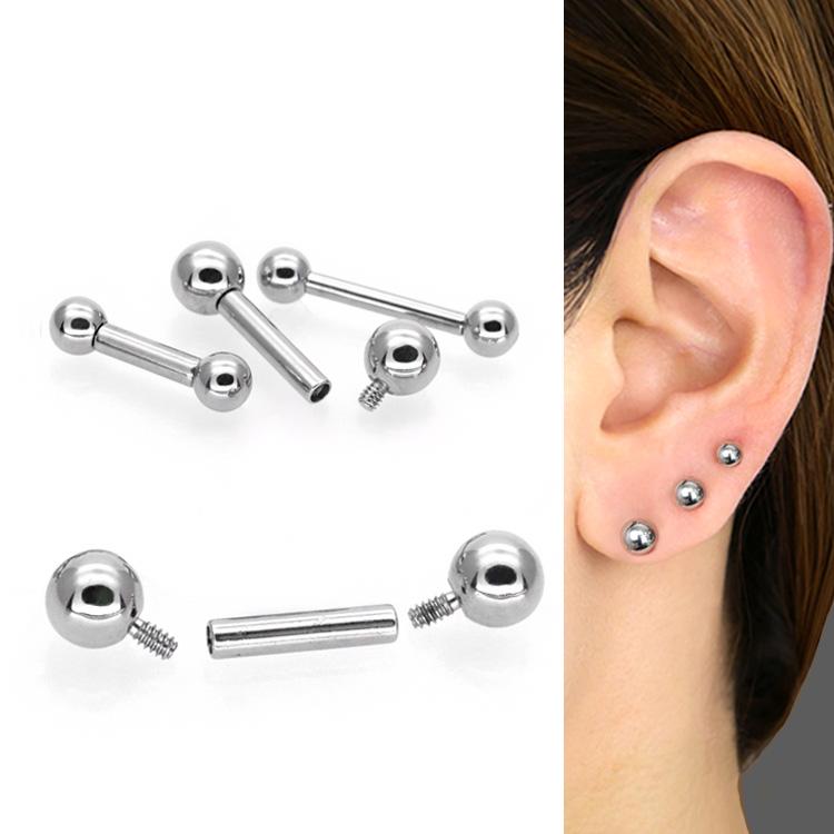 ボディピアス 18G 16G 14G バーベル インターナルストレートバーベル