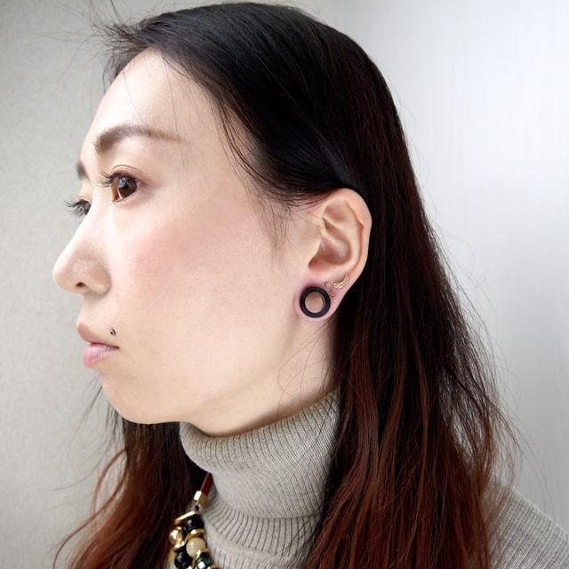 最高級ジルコニア仕上げ！ 18mm ボディピアス ブラック フレッシュトンネル 楽天市場】【メール便送料無料】フレッシュトンネル ブラック
