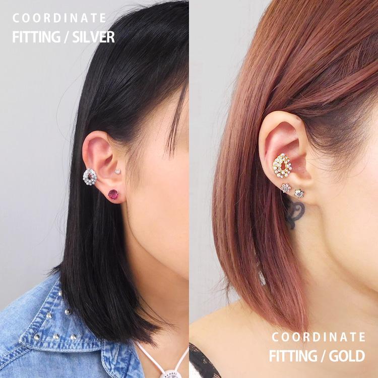 ボディピアス [CHOU CHOU] バブルドロップバーベル/18G・16G・14G