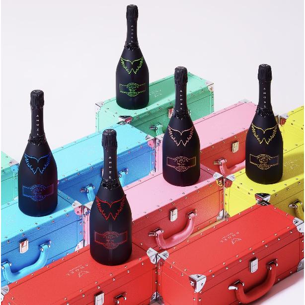 光る エンジェル シャンパン ブリュット ヘイロー 5本セット 光る エンジェル シャンパン ブリュット ヘイロー 5本セット
