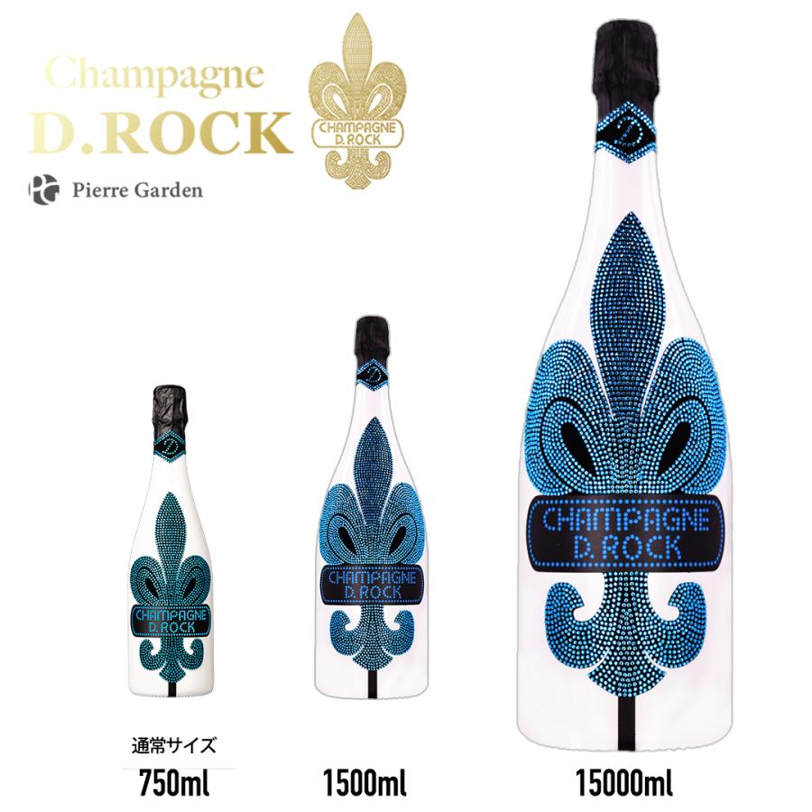 正規品 シャンパン 光る DROCK GOLD ルミナス ビッグボトル 1.5L 15L