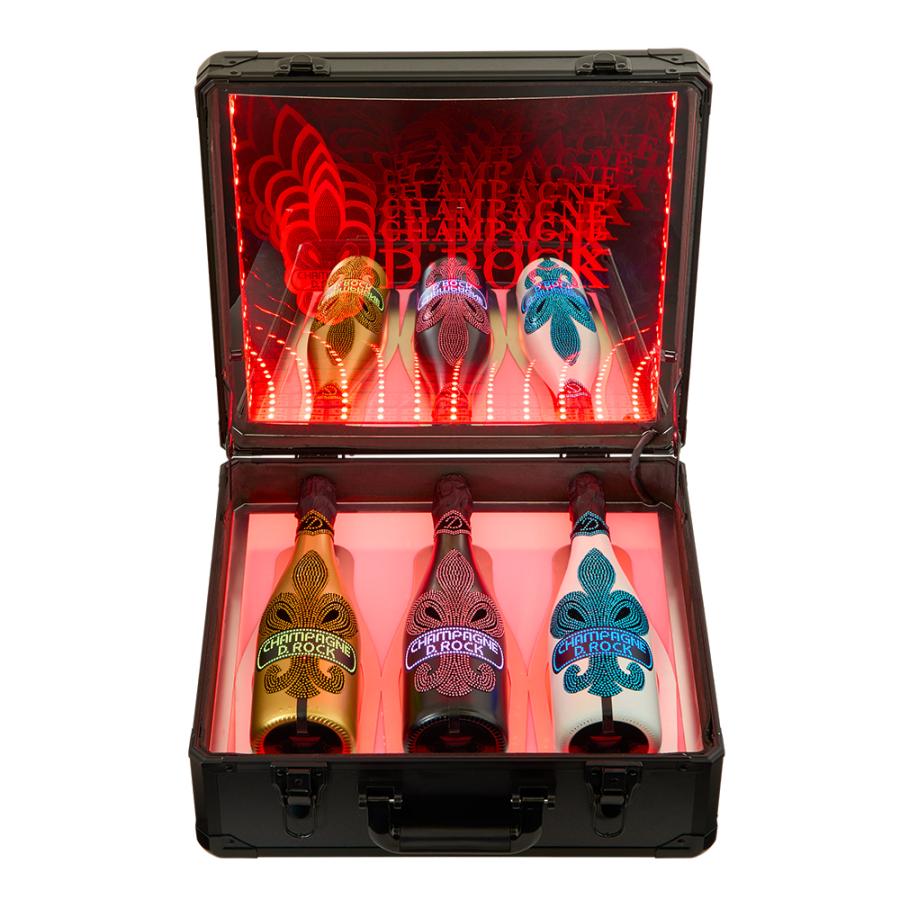 正規品 LEDアタッシュケース シャンパンBOX ゴールドルミナス