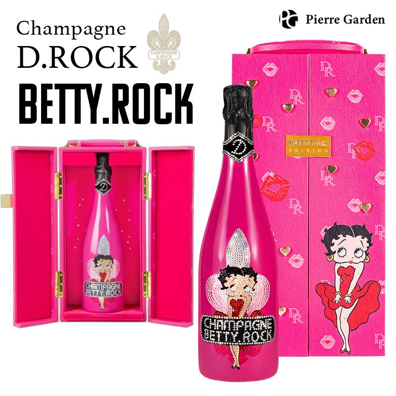 Betty Rose シャンパン ベティ・ブープデザイン 正規品 シャンパンD.ROCK BETTY.ROCK PINK ベティブープ ベティロック