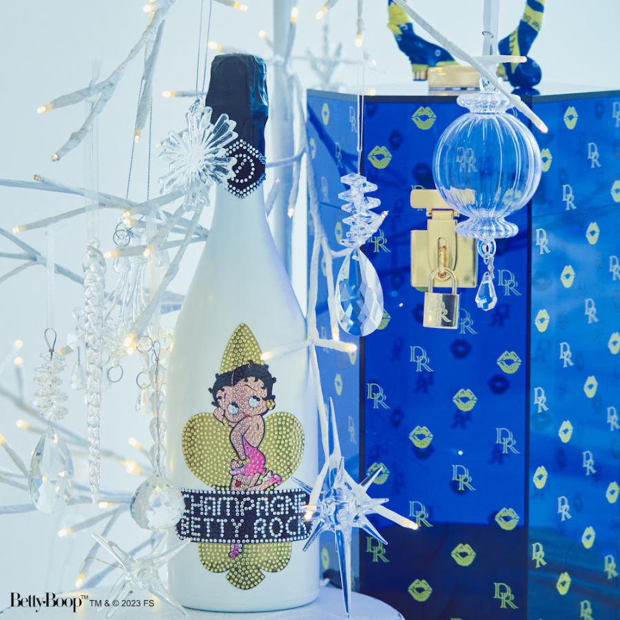シャンパンD.ROCK BETTY.ROCK CLEAR BLUE ベティブープ クリアブルー