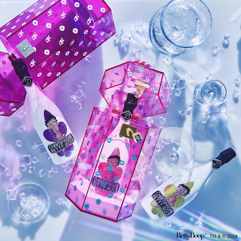 シャンパンD.ROCK BETTY.ROCK CLEAR BLUE ベティブープ クリアブルー