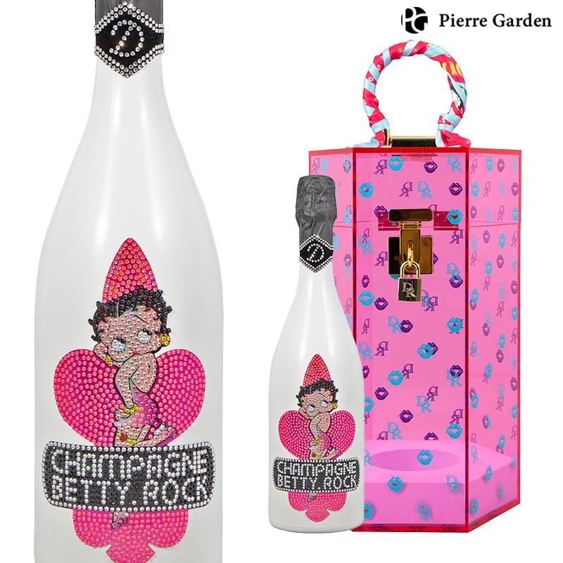 シャンパンD.ROCK BETTY.ROCK CLEAR PINK ベティブープ クリアピンク