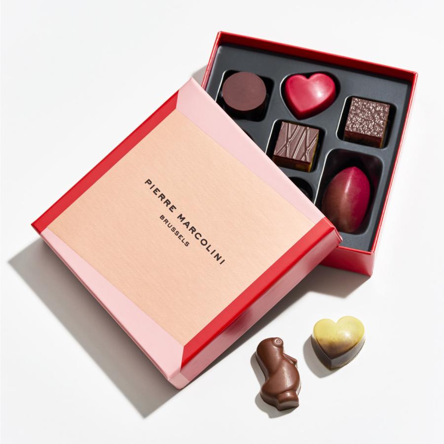 ホワイトデー お返し 2026 ピエール マルコリーニ 公式 セレクション 7個入り チョコレート ギフト お礼 ベルギー 王室御用達