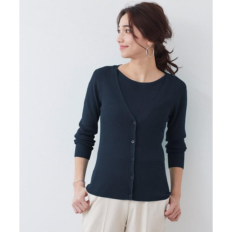 ニットカーディガン レディース トップス アンサンブル Uv B1812 Pierrot ピエロ 通販 Yahoo ショッピング