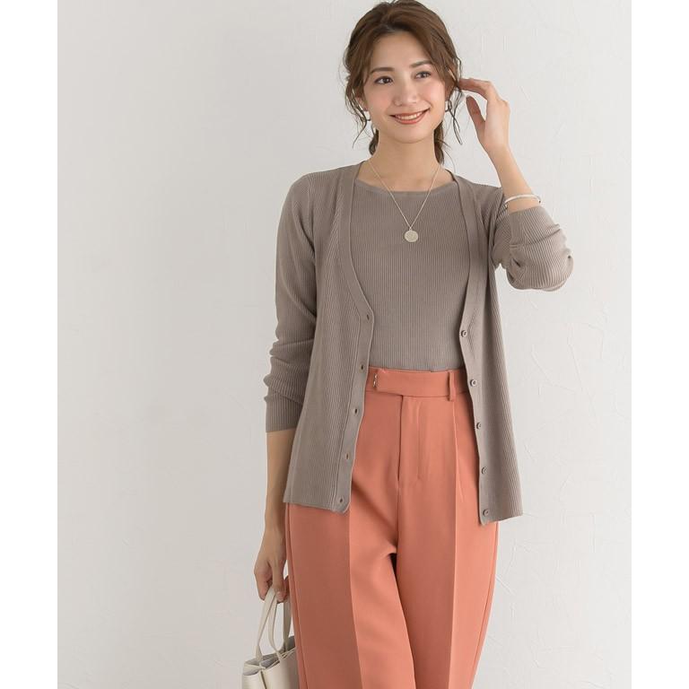 ニットカーディガン レディース トップス アンサンブル Uv B1812 Pierrot ピエロ 通販 Yahoo ショッピング