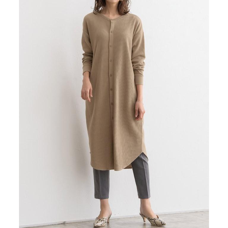 ワンピース ワッフル カットソー Tシャツ カーディガン レディース B1907 Pierrot ピエロ Yahoo 店 通販 Yahoo ショッピング