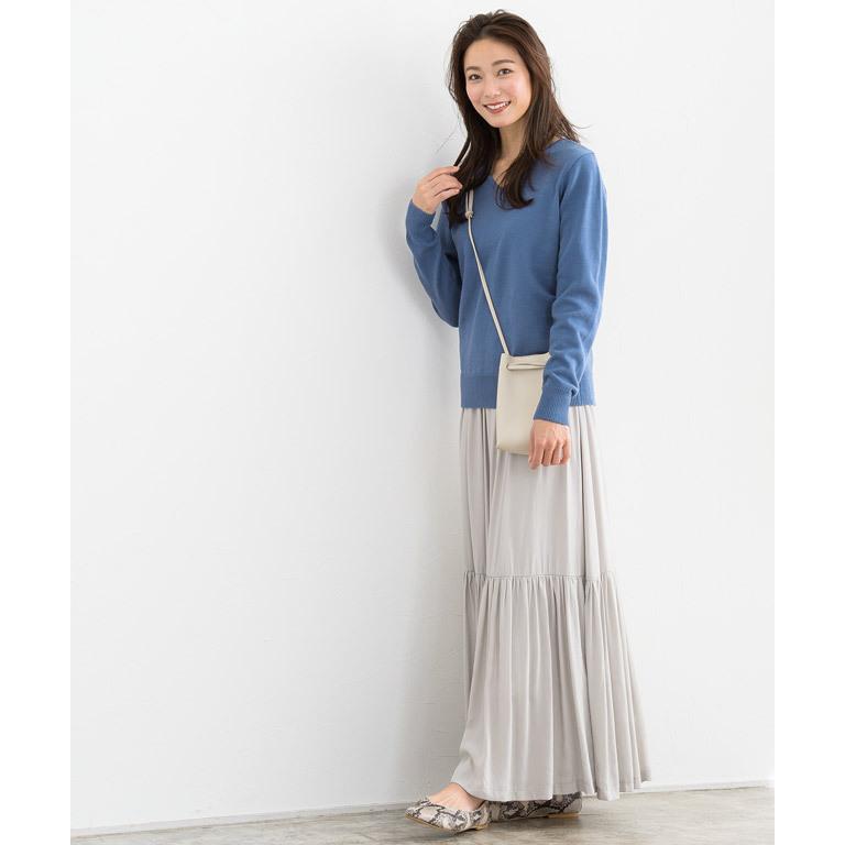 Pierrot（ピエロ） カシミア カシミヤ ウォッシャブル ニット セーター