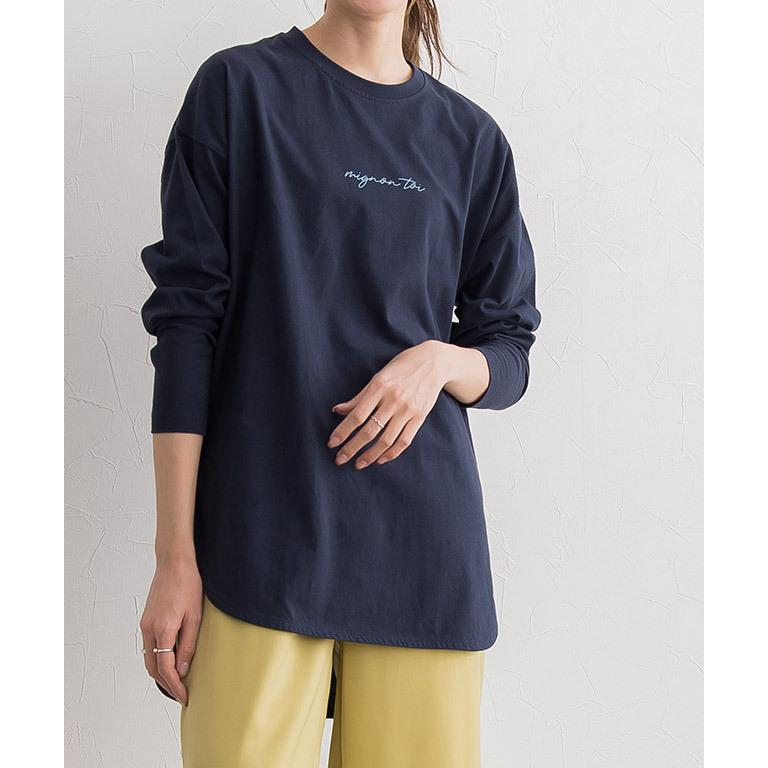 Tシャツ カットソー ロンT ロゴT 長袖Tシャツ 長袖カットソー Tシャツ 