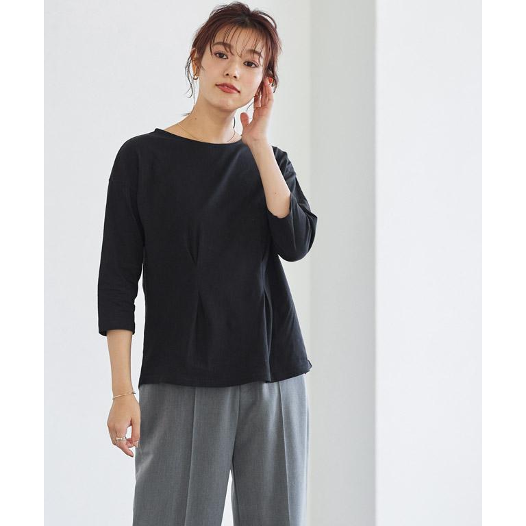 marvelous by Pierrot Tシャツ カットソー タック 綿100