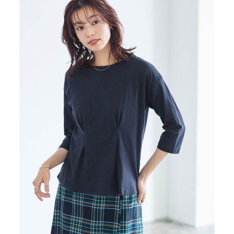 新品、タグ付き！ゆったりめ44【レオナール】コットンカットソー レディースカットソー｜全商品｜レオナール 公式オンラインショップ