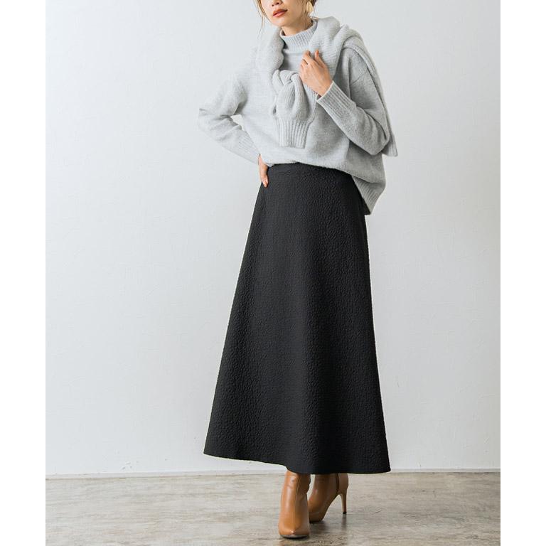 marvelous by Pierrot スカート フレアスカート エンボス加工