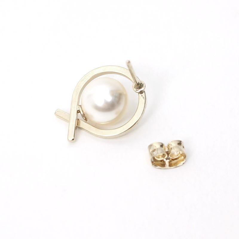 ピアス アクセサリー ゴールド シルバー パール レディース 華奢 MD2｜pierrot-webshop｜07