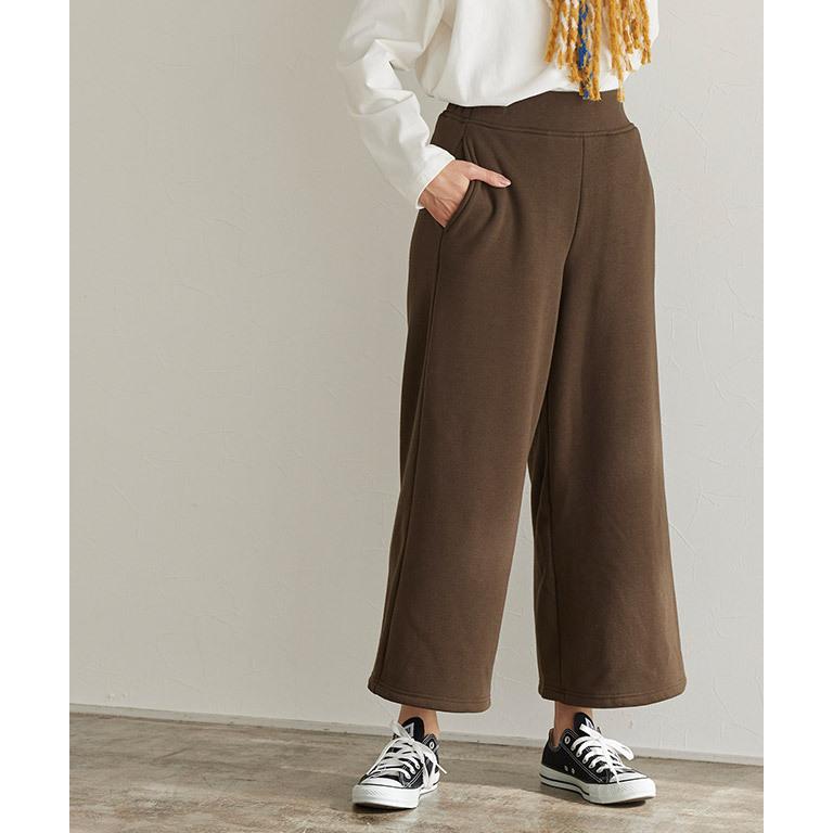 Winter Sale ワイドパンツ 裏シャギー 裏起毛 スウェットパンツ ボトムス レディース Ks1909 0223 Pierrot ピエロ Yahoo 店 通販 Yahoo ショッピング