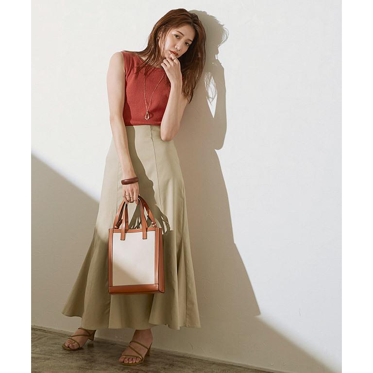 スカート ロングスカート マーメイドスカート マーメイド リネン混  