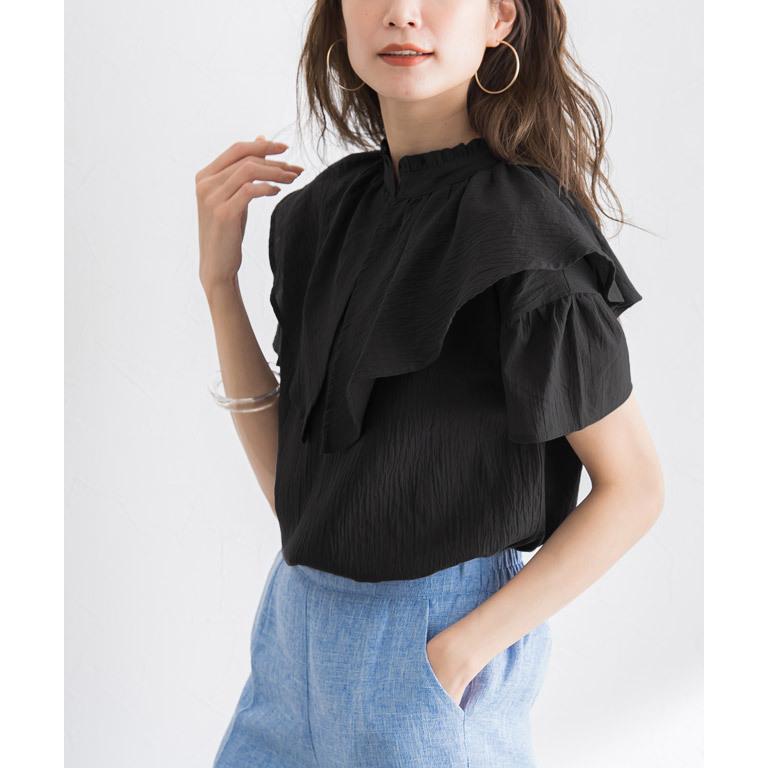 格安販売中 kate spade♠︎バイカラーフリルブラウス 150 トップス