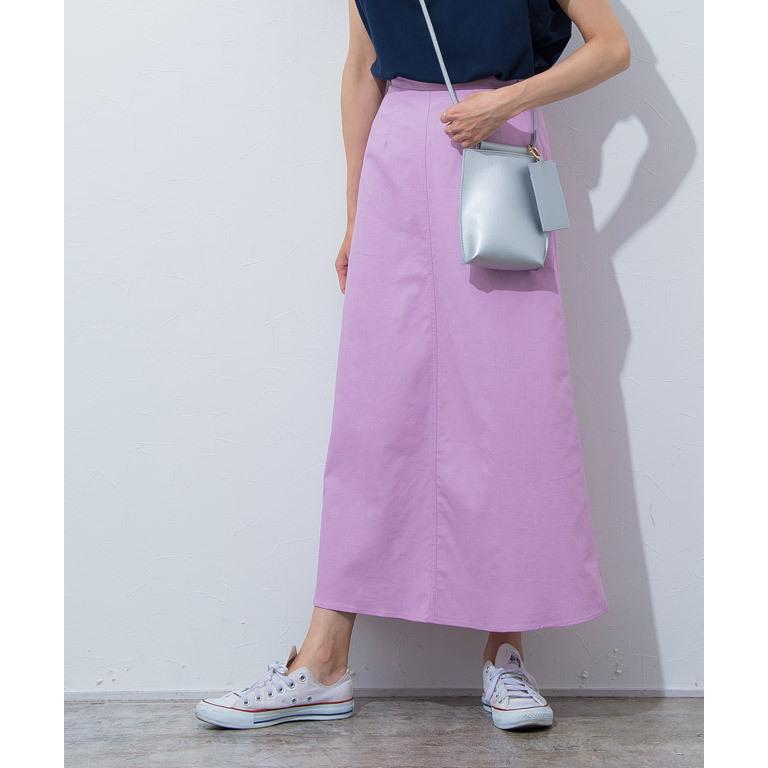 marvelous by Pierrot スカート リネン 麻混 フレア セミフレア ロング  