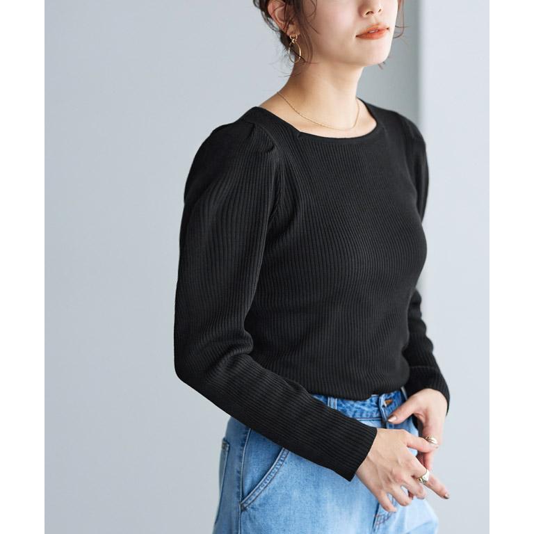 marvelous by Pierrot ニット セーター リブトップス 長袖 marvelous by Pierrot ニット セーター リブトップス 長袖