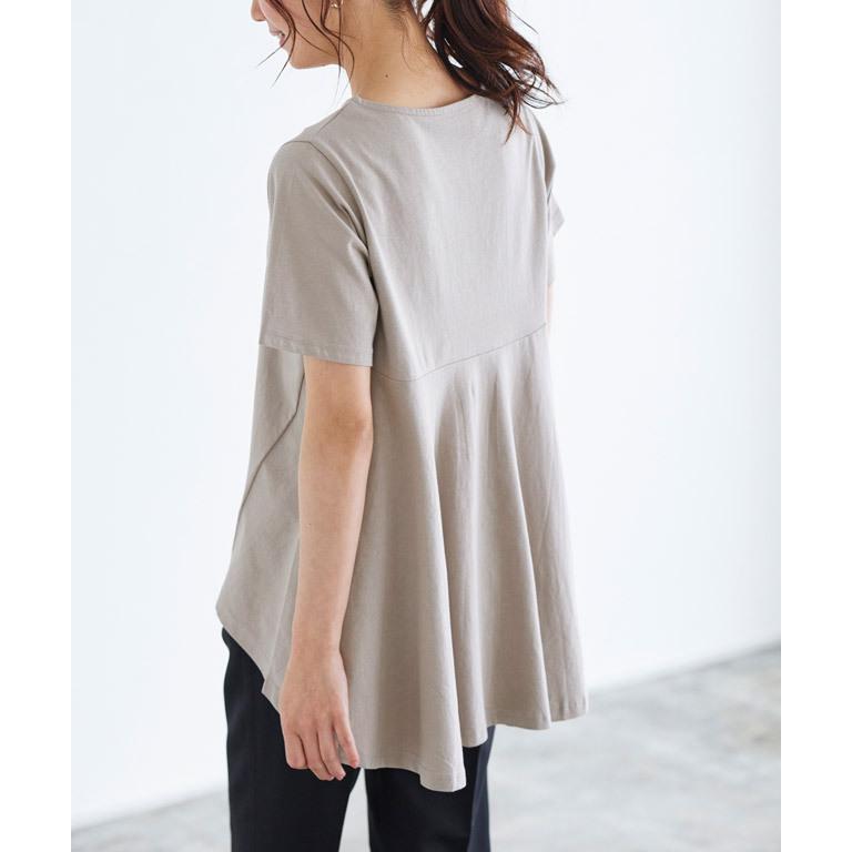 marvelous by Pierrot Tシャツ カットソー Aライン 半袖 綿100 