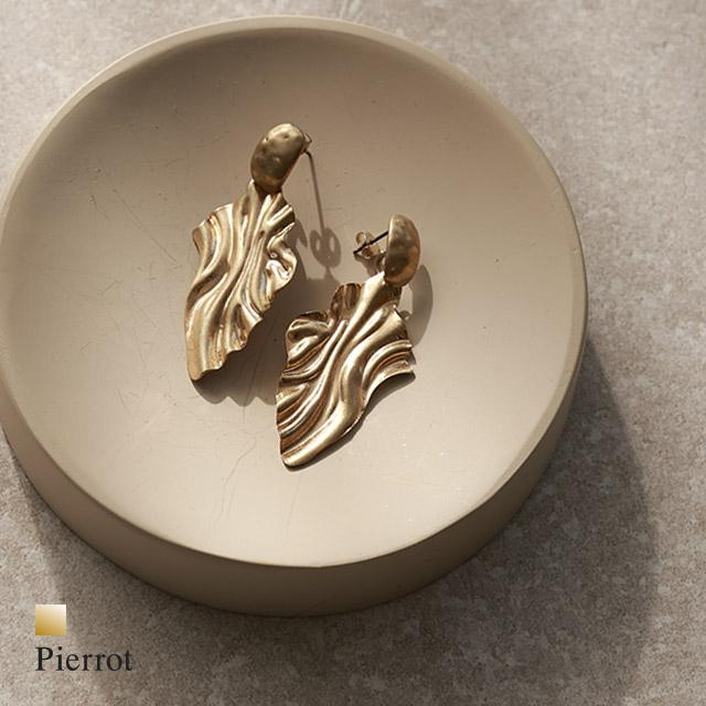 Pierrot（ピエロ） ピアス トレンド アクセ ゴールド アンティーク 