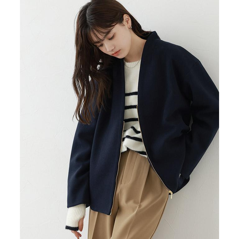 marvelous by Pierrot コート ショートコート Vネック アウター marvelous by Pierrot コート ショートコート Vネック アウター