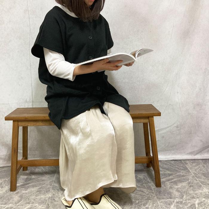 割烹着 おしゃれ エプロン 保育士 暖かい 裏起毛 半袖 介護士 かっぽう