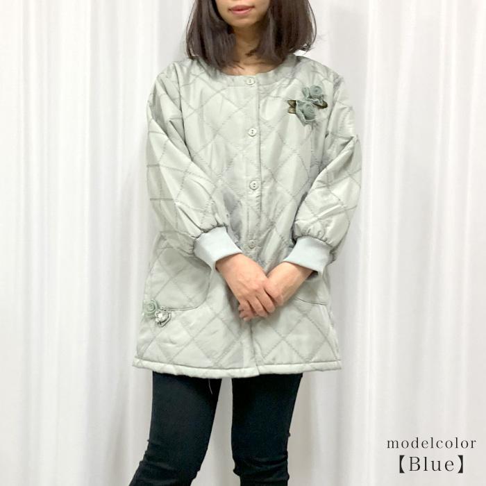 割烹着 おしゃれ エプロン 保育士 かっぽう着 花モチーフ フラワー