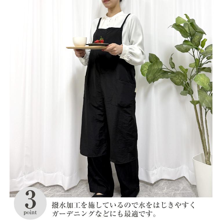 エプロン かぶるだけ 保育士 撥水加工 軽量 軽い おしゃれ かわいい