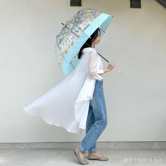 傘 レディース かさ 雨傘 おしゃれ 長傘 ジャンプ 65cm 花柄 ドーム型