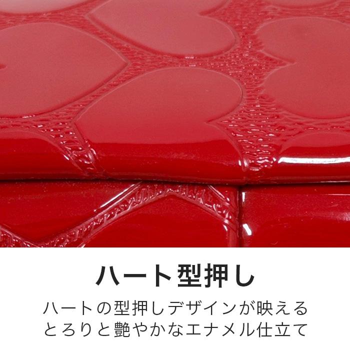 タバコケース レディース 小物入れ シガレットケース ハート 型押し