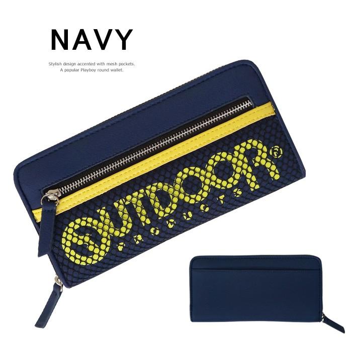 Outdoor アウトドア メッシュ ポケット ラウンド 長財布 合皮 おしゃれ メール便可 Sa Wallet 0021od Cofuri コフリ 通販 Yahoo ショッピング