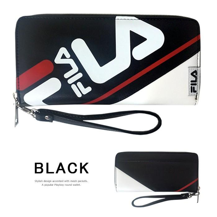 Fila フィラ アレンジ ロゴ ラウンド 長財布 合皮 ストラップ付き かわいい おしゃれ メール便可 Sa Wallet 0281 Cofuri コフリ 通販 Yahoo ショッピング