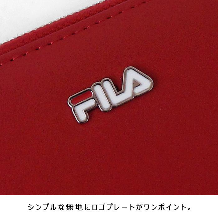 FILA フィラ ロゴ ブローチ ラウンド 長財布 無地 おしゃれ 合皮 プレゼント ギフト メール便可 :sa-wallet-0411:cofuri(コフリ) 通販 FILA ラウンドファスナー長財布 ロゴブローチ ブルーグリーン