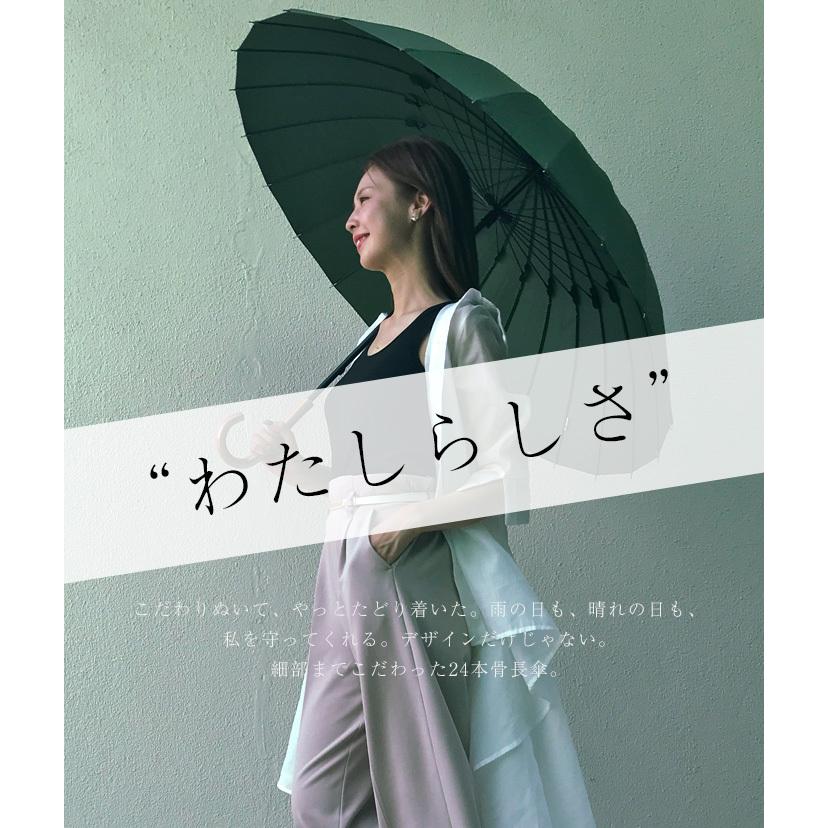 mabu（マブ） 傘 レディース かさ 雨傘 メンズ おしゃれ 24本骨 60cm