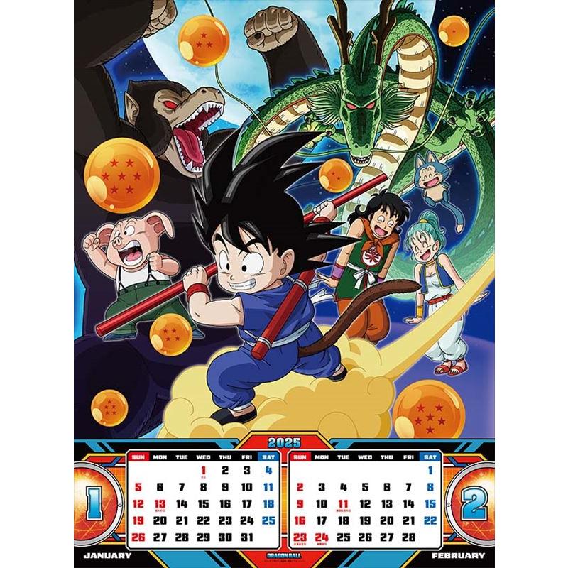 残りわずか!!】ドラゴンボール 2025年 壁掛けカレンダー CL-016 残りわずか!!】ドラゴンボール 2025年 壁掛けカレンダー CL-016